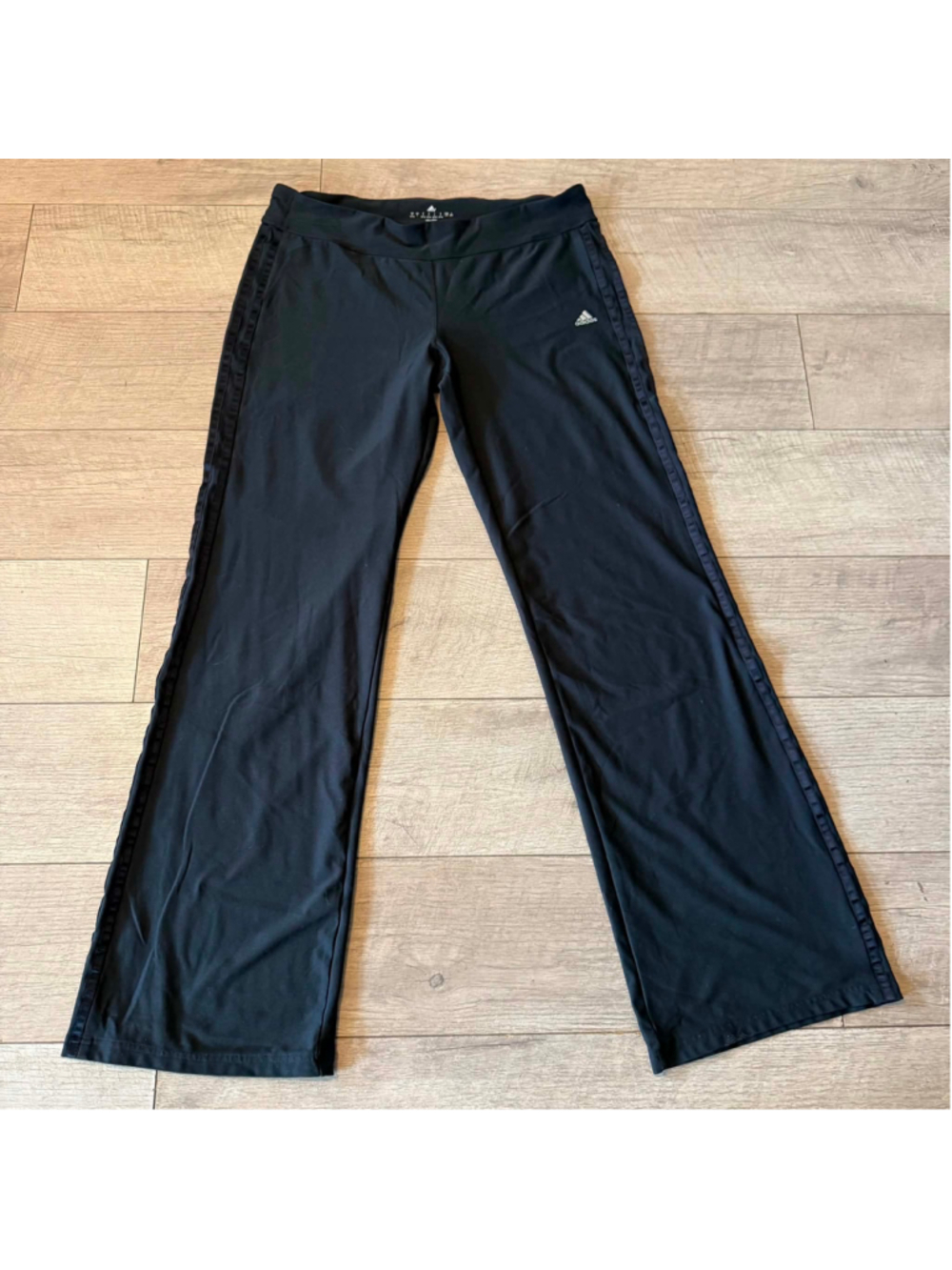 Women's Adidas Climalite Track Pants Black Size L